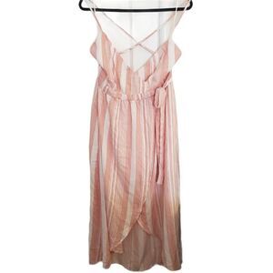 NWOT Shop The Trends Rayon High Low Wrap Dress